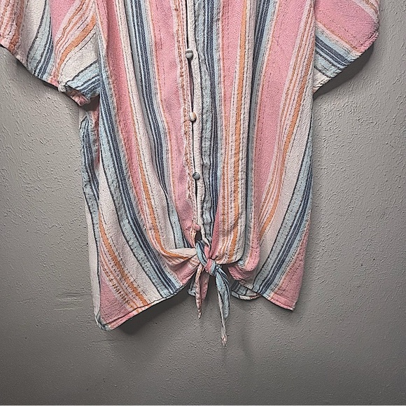 COPY - Lane Bryant Striped, Sleeveless Top Sz. 20 - Picture 5 of 6